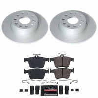 Power Stop 19-24 Volkswagen Jetta Rear Z23 Coated Brake Kit
