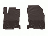 WeatherTech 15-21 Lexus NX (Incl. Hybrid) AZ10 Front Rubber Mats - Cocoa
