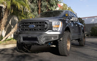 Go Rhino 21-23 Ford F-150 (4dr) Element Front Bumper w/ Fixed Light Bar Mount - Tex. Blk