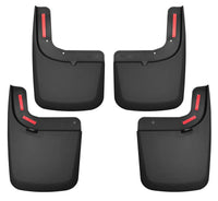 Husky Liners 17 Ford F-250 Super Duty / F-350 Super Duty Front and Rear Mud Guards (w/ Flares) Black