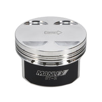Manley Nissan GTR VR38DETT 99mm Bore 88.4mm Stroke -2cc Dish Turbo Tuff Piston Set w/ Rings
