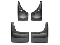 WeatherTech 08-10 Ford F250/F350/F450/F550 No Drill Mudflaps - Black
