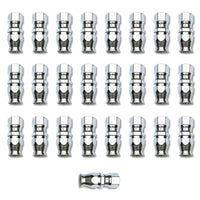 Russell Performance -10 AN Endura PowerFlex Power Steering Straight Hose Ends (25 pcs.)