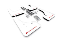 Rally Armor 18-26 Toyota Corolla Hatchback White UR Mud Flap Red Logo