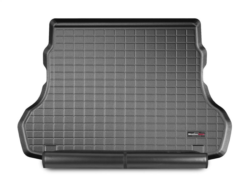 WeatherTech 2018+ Kia Rio Sedan Cargo Liner w/ Bumper Protector - Black (Des Trim Req for LX Models)