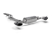 Akrapovic 2025 Audi RSQ8 Evolution Race Line Link Pipe Set (Titanium)