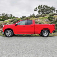 Westin 14-18 Chevy/GMC Silverado/Sierra 1500/2500/3500 Double Cab Outlaw Drop Nerf Bars Tex Black