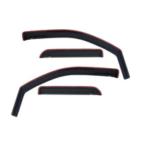 Westin 2007-2014 Chevy Silverado 2500/3500 Extended Cab In-Channel Wind Deflector 4pc - Smoke