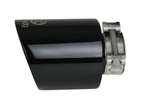 aFe Takeda Universal Exhaust Tip 2-1/2 IN Inlet x 4-1/2 IN Outlet x 7 IN L- Black