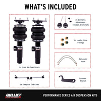 Air Lift 05-14 Audi A3 / 06-14 Volkswagen GTI Performance Front Kit
