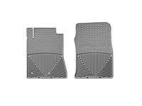 WeatherTech 10+ Ford Mustang Front Rubber Mats - Grey