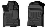 Husky Liners 2024 Ford Ranger Supercrew WeatherBeater Front Floor Liners - Black