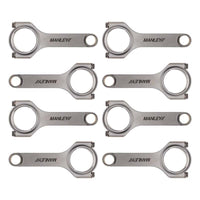 Manley Chevy Small Block 6.125in H Beam w/ ARP 2000 Connecting Rods - Set of 8