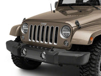 Raxiom 97-18 Jeep Wrangler TJ & JK Axial 7-In LED Headlights w/ DRL - Black Housing (Clear Lens)