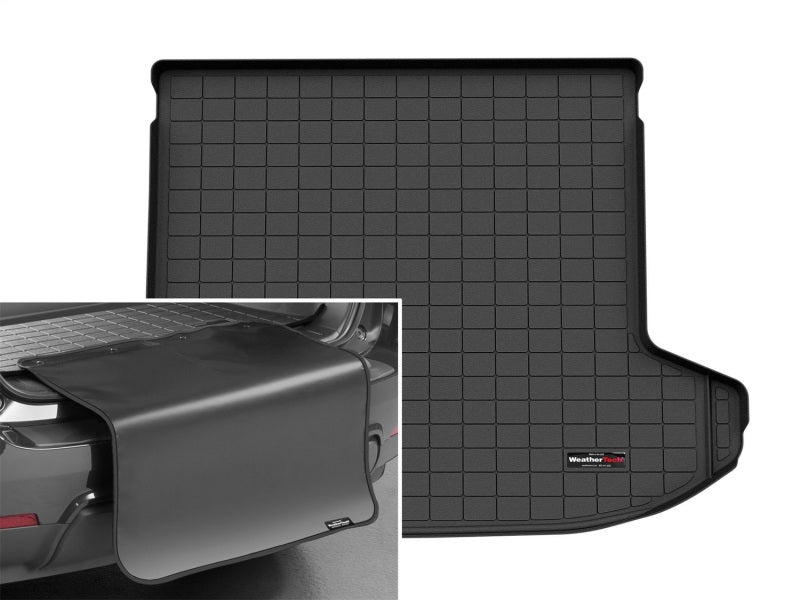 WeatherTech 2023+ Kia Sportage Cargo Liner w/ Bumper Protector - Black (Behind 2nd Row)