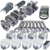 Eagle Chevy 350 3.480in Crank 5.700in I-Beam Rods -3.7cc Flat Top 4.040in Pistons Rotating Assembly