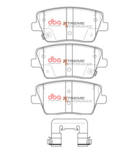 DBA 22-23 Hyundai Veloster (w/Solid Rear Rotor) Rear XP Performance Brake Pads