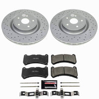 Power Stop 2024 Subaru WRX Front Z23 Coated Brake Kit