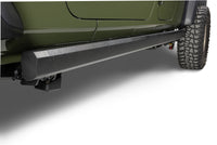 RealTruck 20-24 Jeep Gladiator CC 4dr VoltStep Electric Running Board Kit - Bedliner Coating