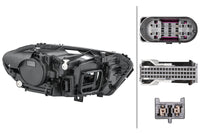 Hella 19-20 Mercedes-Benz A Class Headlamp Lh Led Static