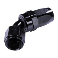 Russell 8AN ProClassic 60 Degree Hose End - Black