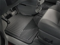 WeatherTech 03 Chrysler Voyager Short WB Front Rubber Mats - Black