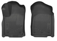 Husky Liners 11-15 Dodge Durango/Jeep Grand Cherokee WeatherBeater Front Floor Liner - Black