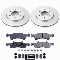 Power Stop 02-06 Ford Expedition Front Z23 Coated Brake Kit