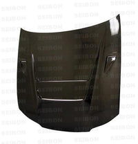 Seibon 99-01 Nissan S15 DVII Carbon Fiber Hood