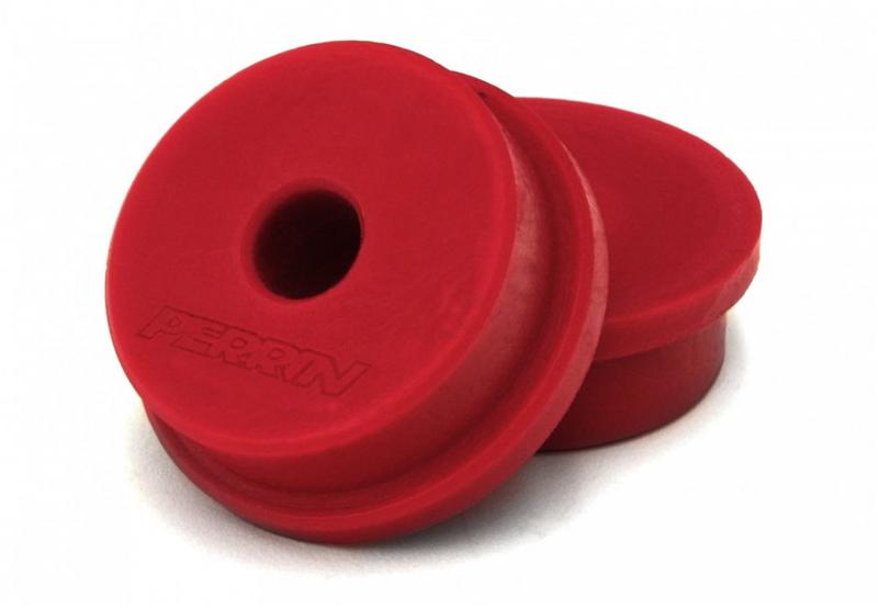 PERRIN Universal 19mm Rear Swaybar Spiral Cut Bushings and Clamps - Set of 2