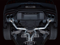 AWE 2024 Ford Mustang GT Fastback S650 RWD Track Edition Cat-Back Exhaust w/ Quad Chrome Silver Tips