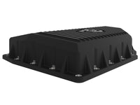 aFe 05-19 VW 1.8L/2.0L w/o Oil Sensor Engine Oil Pan Black POWER Street Series w/ Machined Fins