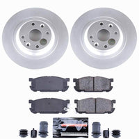 Power Stop 01-05 Mazda Miata Rear Z23 Coated Brake Kit
