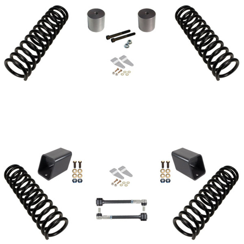 Synergy 07-18 Jeep Wrangler JK 2 DR 2.0in Lift Starter Kit RHD Compatible