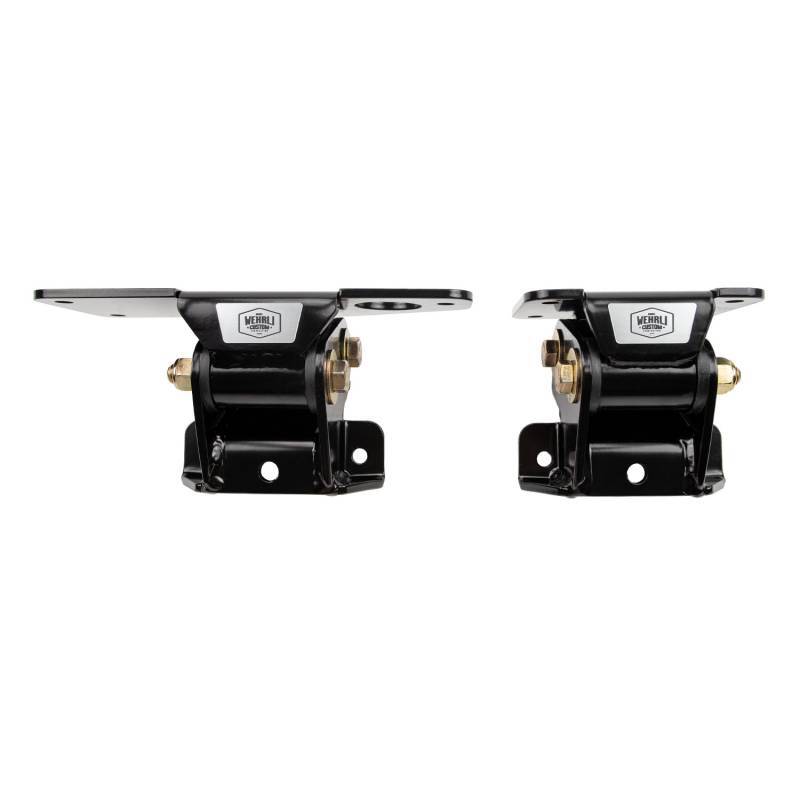 Wehrli 01-10 GM HD Chassis L5P Engine Swap Mount Kit - Semi-Gloss Black