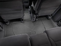 WeatherTech 05-10 Honda Odyssey Rear Rubber Mats - Black
