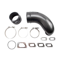Wehrli 11-16 Duramax LML 5 in. Intake Horn - Semi-Gloss Black