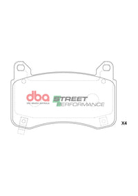 DBA 22-23 Tesla 3 (355mm Front Rotor) SP Performance Front Brake Pads