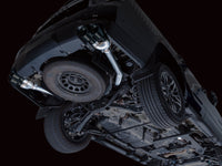 AWE Tuning 2021+ GMC Tahoe/Yukon 5.3L 0FG Split Rear Exit Catback Exhaust - Quad Diamond Blk Tips