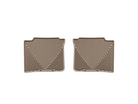 WeatherTech 09+ Toyota Venza Rear Rubber Mats - Tan