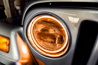 Oracle Jeep Wrangler TJ 97-06 LED Waterproof Halo Kit - Amber