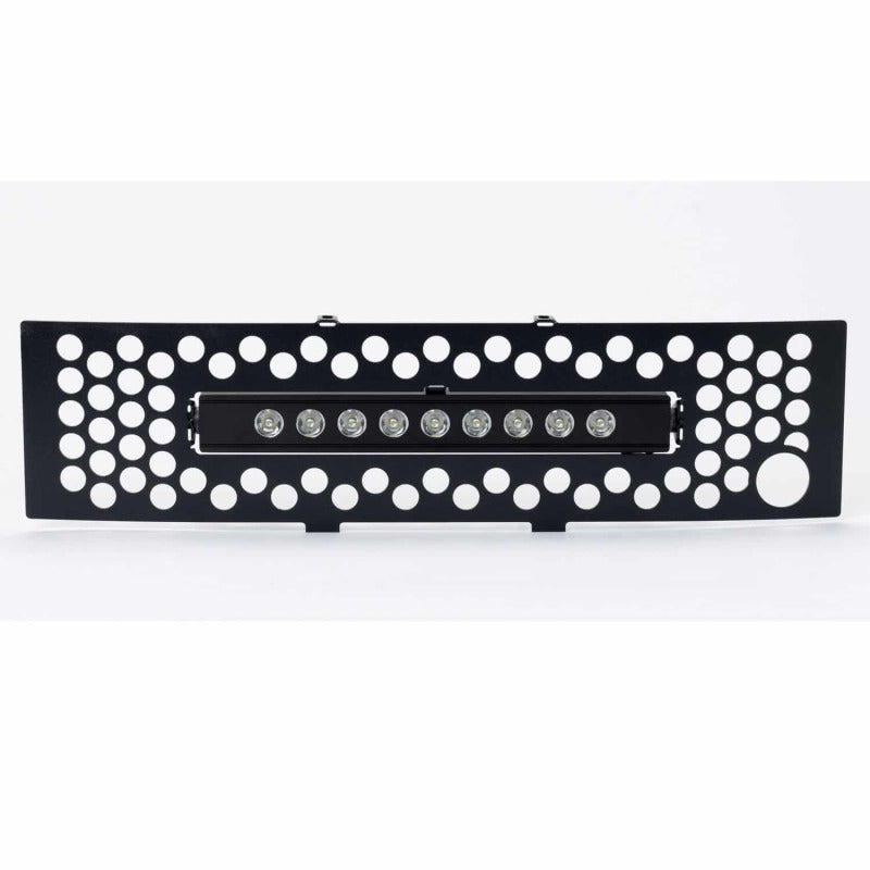 Putco 11-18 Ram HD - SS Punch Style Bumper Grille Insert w/ 10in Luminix Light Bar (Black)