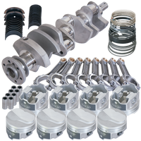 Eagle Chevy 396 3.766in Crank 6.135in I-Beam Rods 17cc Dome 4.125in Pistons Rotating Assembly