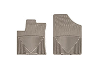 WeatherTech 09+ Pontiac Vibe Front Rubber Mats - Tan