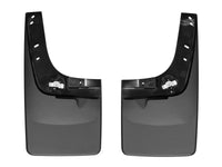 WeatherTech 08-10 Ford F250/F350 No Drill Mudflaps - Black