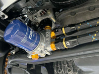 GReddy AN12 STRAIGHT HOSE END SWIVEL BLACK/GOLD ANODIZED