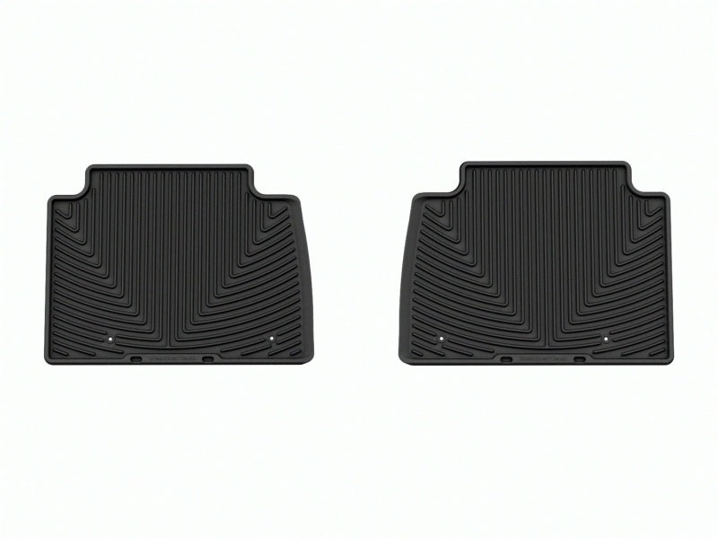 WeatherTech 11-13 Infiniti QX / 14-18 QX80 / 17-18 Nissan Armada Rear Rubber Mats - Black