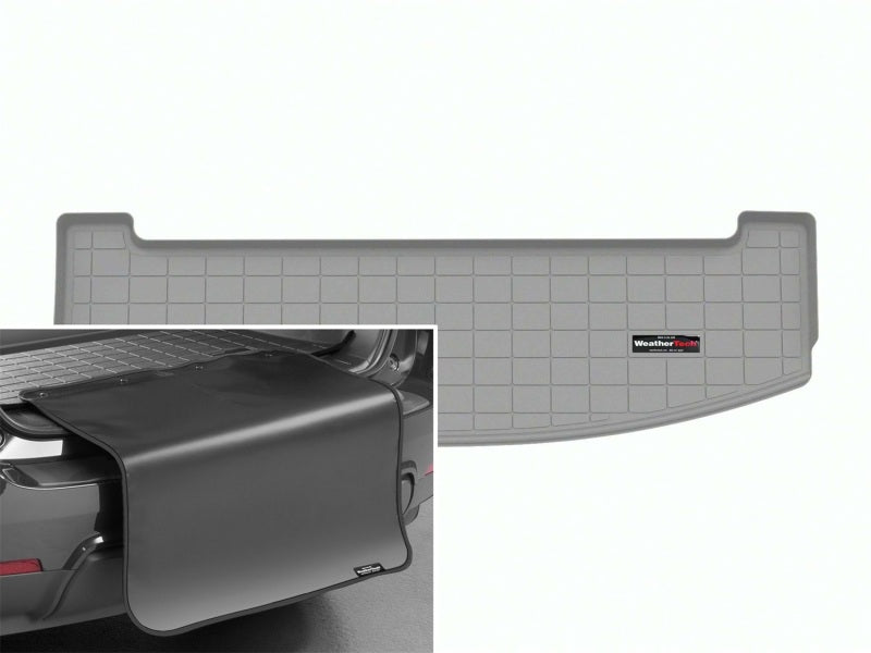 WeatherTech 2024 Hyundai Santa Fe MX5 Cargo Liner w/Bumper Protector - Grey