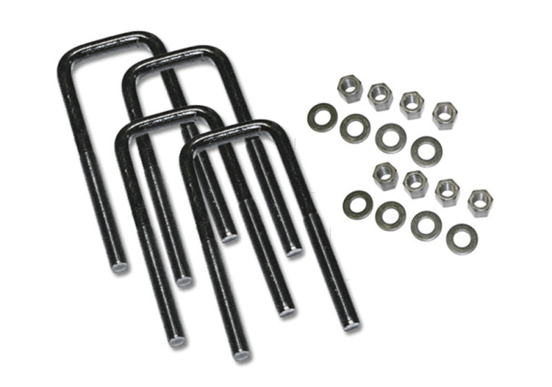 Superlift U-Bolt 4 Pack 5/8x2-1/2x15 Square w/ Hardware