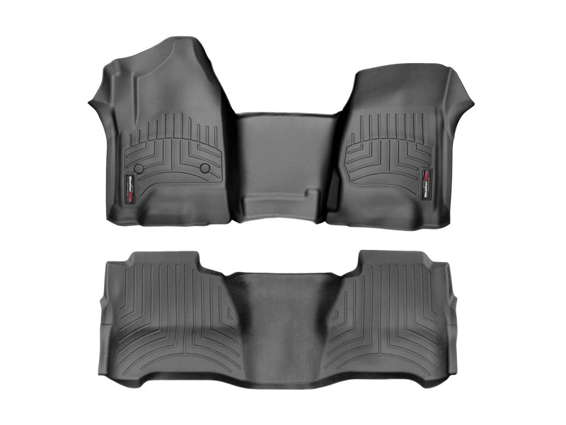WeatherTech 2018+ Toyota C-HR Front + Rear FloorLiner - Black